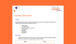 Planning a family picnic