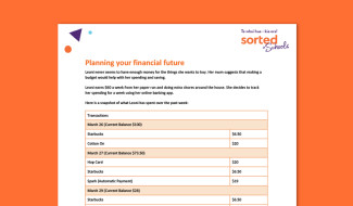 Planning your financial future